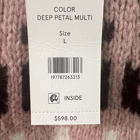 New Veronica Beard Anne Fairisle Pullover Sweater - Picture 7 of 9